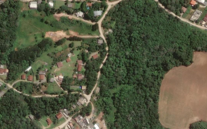 Foto do terreno em R. Antônio Valle, 73, Campo Magro - PR, 83535-000, Brazil