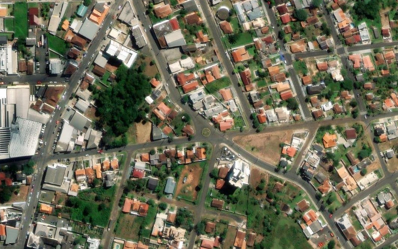 Foto do terreno em 1584 — Irati/PR