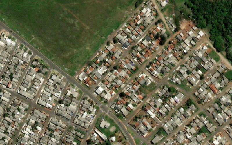 Foto do terreno em R. Padre Cassiano Valdner, 251 - Morro Alto, Guarapuava - PR, 85065-730, Brazil