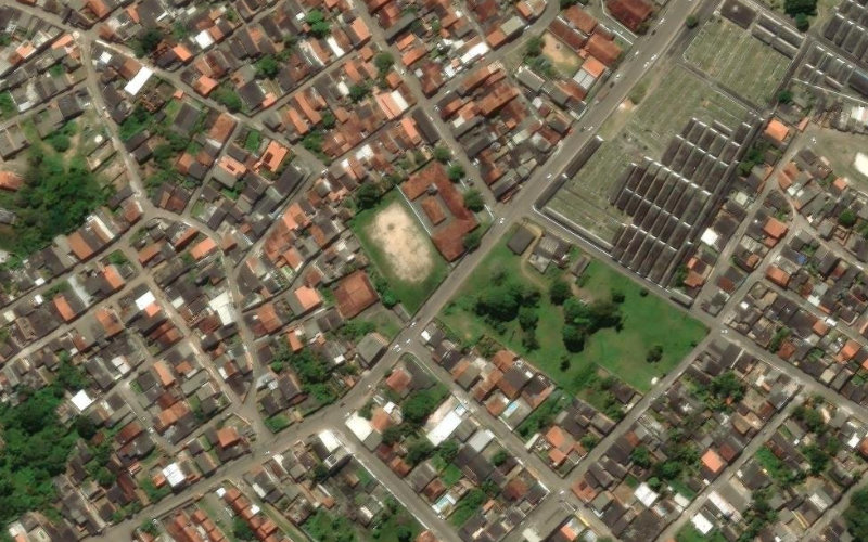 Foto do terreno em R. Otávio Mangabeira, 1644 - Triângulo, Camaçari - BA, 42805-673, Brazil