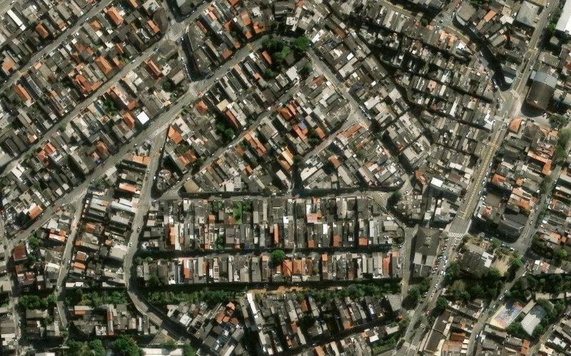 Foto do terreno em Rua Áustria, 135 — Taboão — Diadema/SP